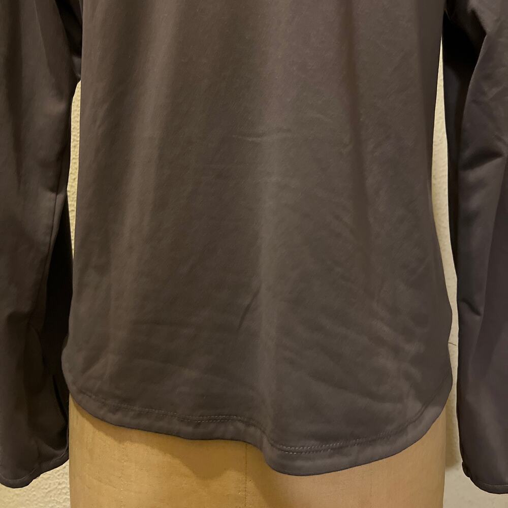 Women's Champion Gray Activewear Half Zip Pullover Top Size XL - Picture 10 of 14